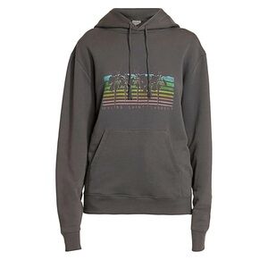 NWOT Authentic Saint Laurent YSL Malibu gray hoodie XS